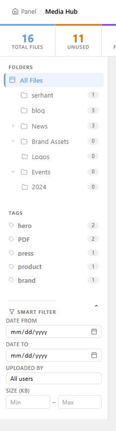 2-level subfolder support